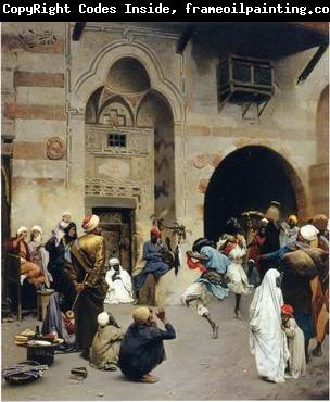 unknow artist Arab or Arabic people and life. Orientalism oil paintings  406